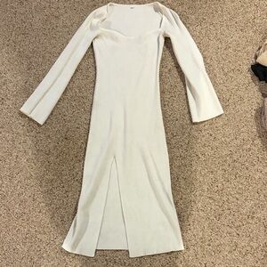 a new day White Long Sleeve Dress